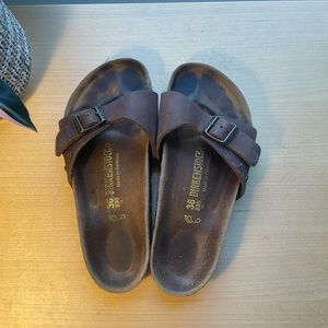 Birkenstock Madrid Single Strap Star studded Slide Sandals